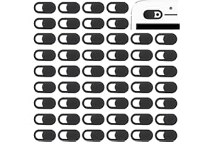 MATSIZEN 50 Piezas Tapa Camara Portatil,Tapa Camara Movil,Tapar Camara Pc Portatil,Cubierta Webcam Cover Slider,Adecuado para Varios Ordenadores Portátiles y Cámaras de Teléfonos Móviles (Negro)