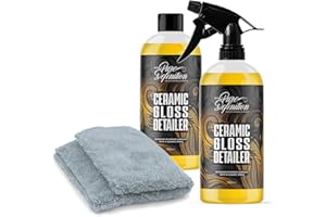 PURE DEFINITION Ceramic Detailer Car Wax Gloss Spray Sealant Coating Vehicle Water Beading (2 x 500ml)