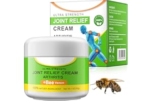 GMOLARSUSCO Bienengiftsalbe, Bienengift Gelenk Knochenpflegecreme, Bee Venom Pain Creme, Arthrose Beruhigende Linderung Gelenkschmerzen,Muskelschmerzen, Muskelkater und Schwellungen nach Prellungen Verletzungen