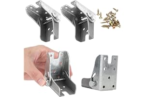 95Street Sostegno per Tavolo,4pcs Cerniere per Tavolo Peghevole, Supporto Pieghevole,Pieghevole Sostegno Pieghevole Staffa Pieghevole,Lock Estensione Pieghevole per Gambe del Tavolo