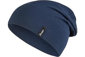 Sterntaler OCS Beanie Uni - Baby Beanie Mütze aus Singlejersey (Bio) - Jungen Kopfbedeckung mit Umschlag und Ohrenklappen - Baby und Kinder Übergangsmütze zum Binden - ab Geburt - 1