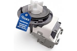 VIOKS dräneringspump alkalipump tvättmaskin ersättning för Samsung DC31 00181A