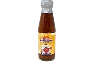RANI BRAND AUTHENTIC INDIAN PRODUCTS Rani Schezwan Sauce 7oz (200g) Glass Jar ~ No Colors | Non-GMO | Vegan | Gluten Free | Indian Origin (Indo-Chinese)
