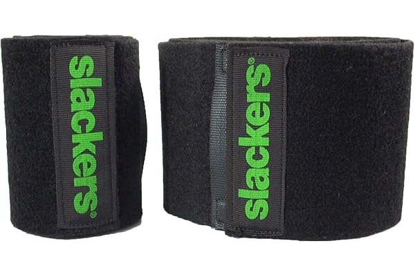 Schildkröt Slackers USA Bandes de Protection utilisations diverses: Slackline, Ninja Line, tyrolienne, Set pour 2 Arbres, 980011
