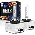 DMEX D1S Xenon HID Headlight Bulbs 8000K White Blue 35W 66144 66140 85140 85415 Replacement - Pack of 2(NOT fit Halogen Headlight Assembly)