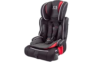 Cozy N Safe Everest Group 1-2-3, Convertible Multi Stage Child Car Seat (9 Months -12 Years) Black/Grey