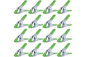 SWANLAKE GARDEN TOOLS SWANLAKE16PCS 6" inch Spring Clamp, Heavy Duty Spring Metal Spring Clamps, 2.5"-inch Jaw Opening (16PCS)