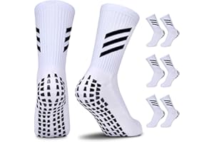 ‎JUYANO JUYANO Fußball Socken Kinder, Grip Football Socks Jungen Fussball Socken, Fussballsocken Kinder Atmungsaktive Anti Sportsocken Für Laufe Basketball Rugby Tennis (6-14 ahren)