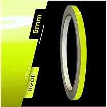 MOTOKING Strisce Decorative Argento Lucido - Larghezza 40mm, Lunghezza 10m - Adesive Per Auto, Moto, Barca, Camper - Made In Germany - 2