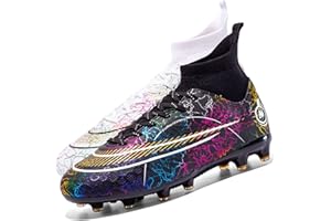 AMLCWZ Calzado de fútbol para hombre Césped artificial Calzado de fútbol profesional para niño Calzado de fútbol para niño Calzado de entrenamiento deportivo para exterior Calzado de fútbol para interior