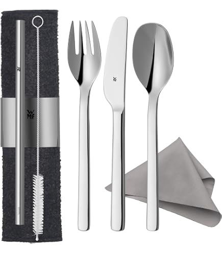 Set Vaisselle Camping Émail Gris GRÄWE - Assiettes, Bols, Gobelets Avec Anse - Idéal Plein Air Et Pique-Nique
