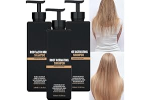 AUMUDE Spartan Shampoo - Spartan Root Activator Shampoo, Spartan Hair Loss Shampoo, Spartan Hair Growth Shampoo, Spartan Shampoo ricrescita, promuove la crescita dei capelli (3 pezzi)