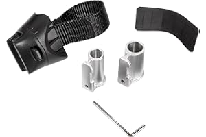 Kryptonite Transit FlexFrame-U Bracket Bike Lock Mount, Lightweight Mounting Bracket for Kryptonite U-Locks 13mm-16mm Shackles, Bicycle Attachment Accessory