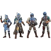 Hasbro Star Wars Vintage Collection Mandalorian Shriek-Hawk 4'l&uuml; Aksiyon Fig&uuml;r Seti, Star Wars: The Mandalorian