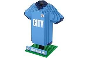 FOCO Maillot de bureau personnalisé de football 3D BRXLZ sous licence officielle (Manchester City FC (936 pièces))