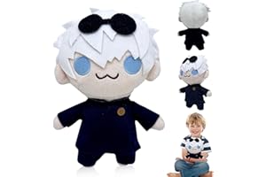 YISKY Poupée Anime Jujutsu Kaisen, Gojo Satoru, 22 CM, Jouet en Peluche pour Garçons et Filles