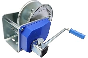 TRAILER PARTS4U Schlegl Seilwinde SSW900/1 Abrollautomatik, Kurbel abnehmbar 900KG vgl. alko