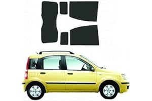 LOLLOMOTO Fiat Panda dal 2003 al 2012 Pellicole Oscuramento Vetri Posteriori Auto Pre Tagliate a Misura - 35%