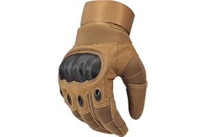 COZOME Gants de Moto, Gants Scooter Unisexe Ecran Tactile Respirable pour Vélo, Motocross, Camping, Randonné, VTT, Paintball, Escalade, Chasse, Motocross et Autres Sports de Plein Air