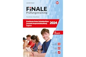 FiNALE Prüfungstraining Hauptschulabschluss Nordrhein-Westfalen: Englisch 2024 Arbeitsbuch mit Lösungsheft und Audio-Dateien