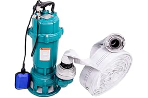 FÄKALIENPUMPE IBO 1500W + 2" KUPPLUNG + 30m SCHLAUCH - SCHMUTZWASSERPE, FÄKALIENPUMPE MIT ZERKLEINERER UND SCHWIMMER1,5 kW Pumpe, Wasserpumpe Tauchpumpe