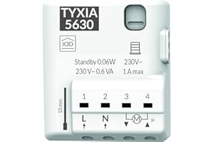 Delta Dore Récepteur sans fil Tyxia 5630 pour volet roulant - Centralisation | volet connecté | programmation - 6351401