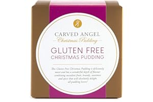 The Carved Angel - Gluten Free Christmas Pudding - 120g, Serves 1, Plastic Basin