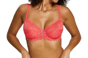 Sans Complexe - Arum - Soutien-Gorge Emboitant en Dentelle avec Armatures - Classique - Uni - Femme