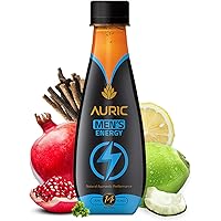 Auric Men's Energy Drink - Safed Musli, Ashwagandha & Gokhshuru (Pack of 24 Bottles)