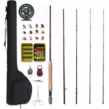 amazon uk fly fishing rods Amazon.co.uk Best Sellers: The most popular items in Fly Fishing Rod & Reel  Combos