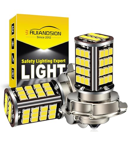 SOFOC P26S Lampadina LED Per Moto 6-36V AC/DC – 1000 Lumen, Bianco Puro 6000K, Faro Spot Con Lente