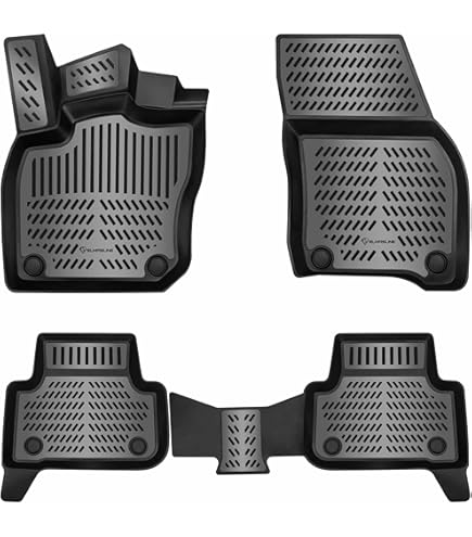 ELMASLINE 3D Gummimatten & Kofferraumwanne Set für BMW 2er Active