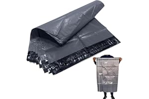 JeeJaan® 5 Pcs of Large Grey Postage Bags 24" x 36" - 610 x 914 mm Grey Parcel Bags Extra Strong Polythene Mail Envelopes for Packaging Parcel Self Seal Poly Mailer Ideal for Shipping Purpose