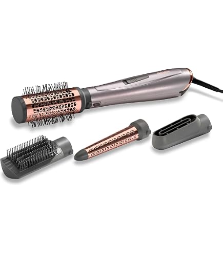 Ensemble De Brosses à Air Chaud Rotatives BaByliss Brush & Style Ionic AS200E - Neuf