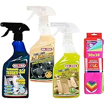 Kit Pulizia Auto Ma-Fra - Shampoo, Cera, Trattamento Plastiche E 7 Panni - Foto 8