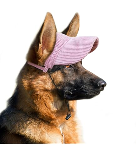Cappello Per Cane Estivo Con Fori Orecchie - Regolabile 29-35cm, In Poliestere, Per Protezione Solare - Foto 6