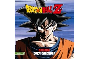 DANILO Official Dragon Ball Super 2024 Square Wall Calendar