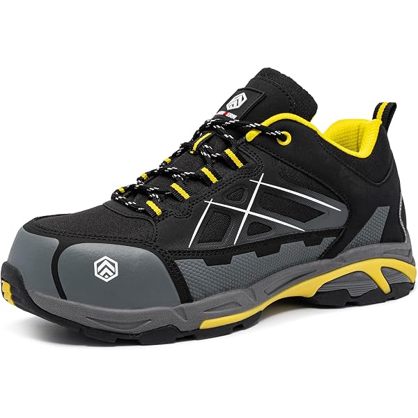 Chaussures De Sécurité Ergos Zeus S3 Hi CI SRC - Montantes BTP - Résistantes à L'Eau Et Antidérapantes - Marron/Noir