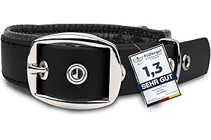 PetTec Obroża dla dużych i małych psów z Trioflex™ | odporna na warunki atmosferyczne i regulowana w kolorze | obroża dla psa w kolorze czerwonym, brązowym, czarnym i błyszczącym pomarańczowym