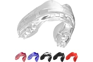 SafeJawz Mouthguard for Braces, One Size Re-mouldable Gum Shield with Case for Boxing, MMA, Rugby, Martial Arts, Judo, Karate