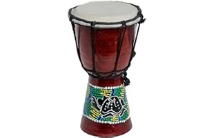Djembe Trommel Bongo Drum Handtrommel Buschtrommel Percussion Kinder Fair Trade 30cm