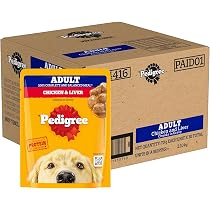 Pedigree एड्ल्ट डॉग फूड चिकन और लीवर ...