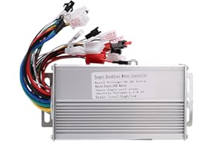 Agwuoetr ContrôLeur sans Brosse EBike 30A 36V 48V 500W ContrôLeur Blcd de Scooter éLectrique pour Accessoires de VéLo de Scooter