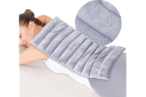 REVIX Extra Large Microwave Heating Pad for Back Pain Relief with Moist Heat, Microwavable Heated Wrap for Full Back, Stomach Cramps, Shoulder and Neck, Leg, Support Cold Therapy