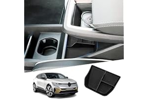 SHAOHAO Compatible with Renault Scenic E-Tech 2024 2025 / Renault Megane E-Tech 2022 2023 2024 2025 Centre Console Storage Box Storage Coins Renault Scenic E-Tech Accessories