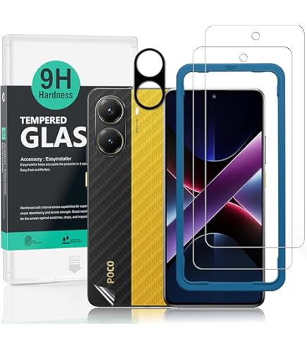 Yiunssy Pellicola Privacy TPU Per Xiaomi Poco X7: Antispionaggio Flessibile E Autoriparante - 2
