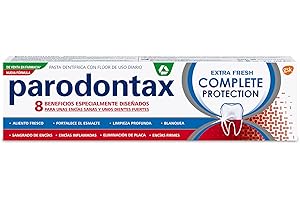 Parodontax, Pasta de Dientes con Flúor, Complete Protection, Extra Fresh, Ayuda a Detener y Prevenir el Sangrado de Encías, 75 ml