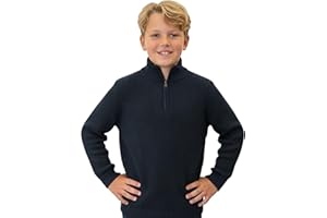 Good Deal Market Knaben Jungen Strickpullover Schurwolle Zipper Wolle Langarm Größe 152 164 Basic Pullover Oliv schwarz Marine anthrazit