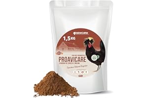 DADECARE Proavicare - Levadura de Cerveza 1,5kg con Pro y Pre bióticos - Mejora la Flora Intestinal - Vitamina B - Gallinas, Aves de Corral y Exóticas - Rico en Minerales y Aminoácidos