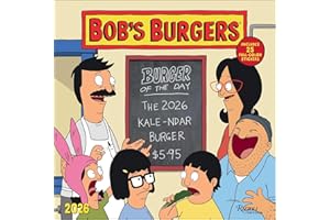 Bob's Burgers 2026 Wall Calendar (Includes Stickers)